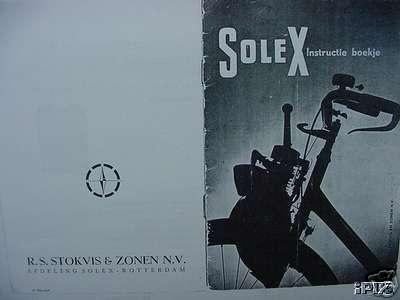 Nederlandstalig Solex manual (handboekje) - 0