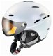 Uvex HLMT 200 Visor skihelm met vizier vizierhelm 2015 White - 1 - Thumbnail