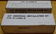 3,5" universele installatie kit P/N 01-4098-B