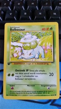 bulbasaur 1ste editie 44/102 base nederlands ip Base Set - 1