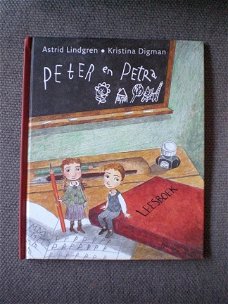 Peter en Petra Astrid Lindgren en Kristine Digman  Hard kaft Nieuwstaat