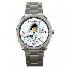 Argentinie/Messi Stainless Steel Horloge