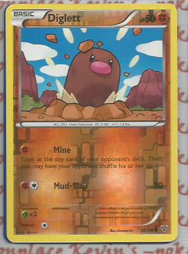 diglett rev foil 58/146 XY Base - nr. 1