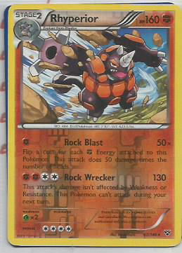 rhyperior rev foil 62/146 XY Base - nr. 1