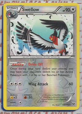 swellow rev foil 103/146 XY Base - nr. 1