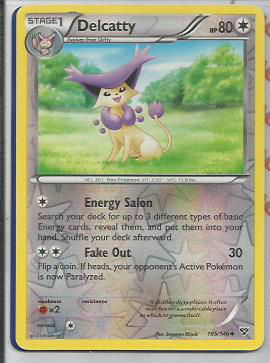 delcatty rev foil 105/146 XY Base - nr. 1