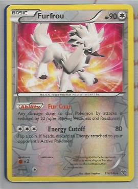 furfrou rev foil 114/146 XY Base - nr. 1