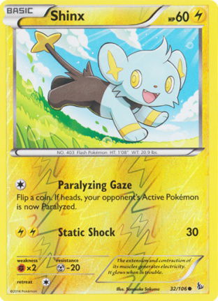 Shinx - 32/106 (Reverse Foil) XY Flashfire - nr. 1