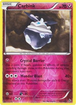 Carbink 68/106 (Reverse Foil) XY Flashfire - 0