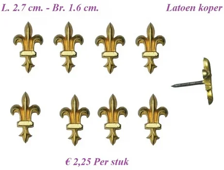 = Klokkast ornament = Franse lelie = 27252 - 0