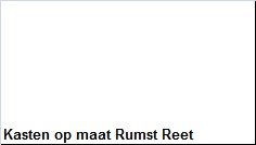 Kasten op maat Rumst Reet - 1