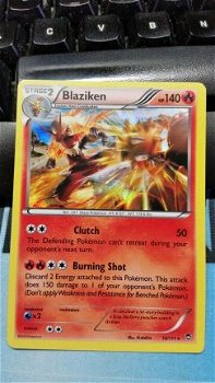 Blaziken holo 14/111 XY Furious Fists - 1