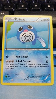 poliwag 15/111 XY Furious Fists