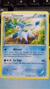 Glaceon Rare 19/111 XY Furious Fists - 1