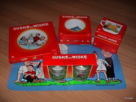 Suske & Wiske eet/drink set - 3