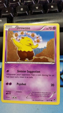 Drowzee 35/111 XY Furious Fists - nr. 1