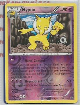 Hypno 36/111 (reverse foil) XY Furious Fists - nr. 1