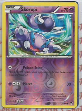 Skorupi 38/111 (reverse foil) XY Furious Fists - nr. 1
