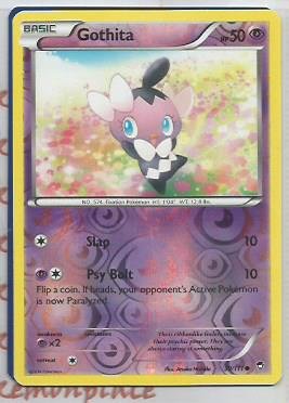 Gothita 39/111 (reverse foil) XY Furious Fists - nr. 1