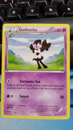 Gothorita 40/111 XY Furious Fists - nr. 1