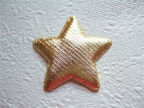 Mooie glanzende ster ~ 5 cm ~ Goud - 1