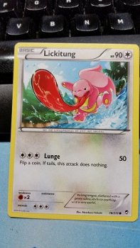 Lickitung 78/111 XY Furious Fists - 1
