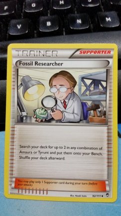 Fossil Researcher 92/111 XY Furious Fists - nr. 1