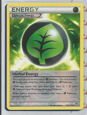 Herbal Energy 103/111 (reverse foil) XY Furious Fists - nr. 1