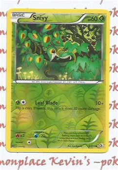 Snivy 6/113 (reverse foil) BW Legendary Treasures - 1