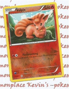 Vulpix 20/113 (reverse foil) BW Legendary Treasures - 1