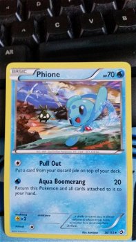 Phione rare 36/113 BW Legendary Treasures - 1