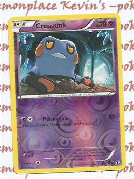 Croagunk 62/113 (reverse foil) BW Legendary Treasures - 1