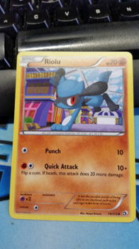 Riolu 79/113 BW Legendary Treasures - 1