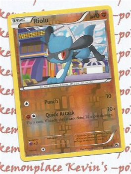 Riolu 79/113 (reverse foil) BW Legendary Treasures - 1