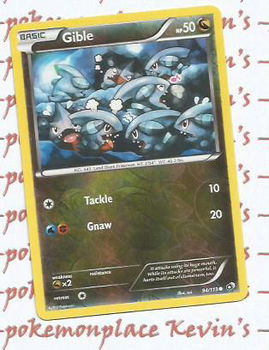 Gible 94/113 (reverse foil) BW Legendary Treasures - 1