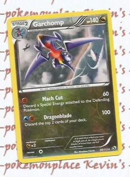 Garchomp holo 96/113 (reverse foil) BW Legendary Treasures - 1