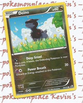 Deino 97/113 (reverse foil) BW Legendary Treasures - 1