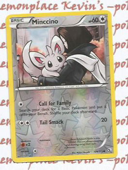 Minccino 104/113 (reverse foil) BW Legendary Treasures - 0