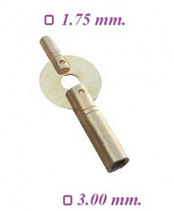 = Kloksleutel Nr. 3 = Carriage clocks = 28554