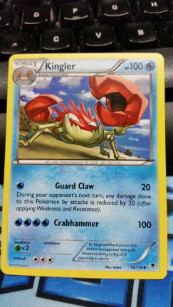Kingler 14/119 XY Phantom Forces - nr. 1