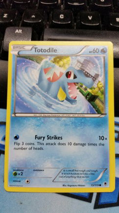Totodile 15/119 XY Phantom Forces - nr. 1