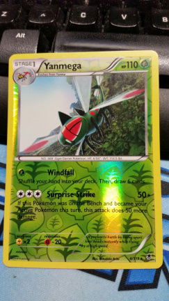 Yanmega Rare 4/119 (reverse foil) XY Phantom Forces - nr. 1