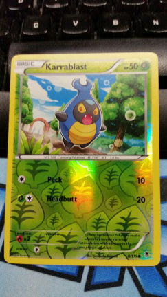 Karrablast 8/119 (reverse foil) XY Phantom Forces - nr. 1