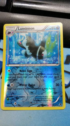 Lumineon 19/119 (reverse foil) XY Phantom Forces - nr. 1