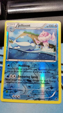 Jellicent Rare 21/119 (reverse foil) XY Phantom Forces - nr. 1