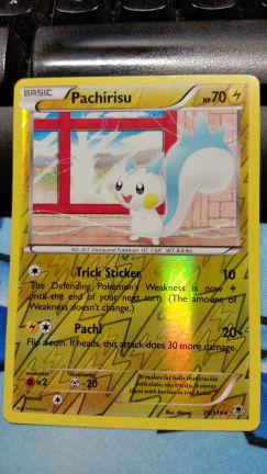 Pachirisu Rare 25/119 (reverse foil) XY Phantom Forces - nr. 1