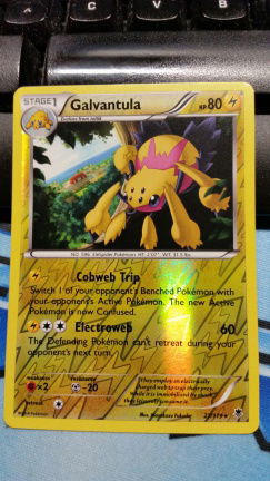 Galvantula Rare 27/119 (reverse foil) XY Phantom Forces - nr. 1