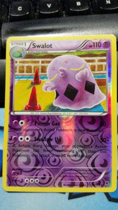 Swalot Rare 38/119 (reverese foil) XY Phantom Forces - nr. 1