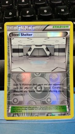 Steel Shelter 105/119 (reverse foil) XY Phantom Forces - nr. 1
