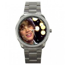 Justin Bieber "Sweet Smile" Stainless Steel Horloge